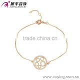 Exquisite Elegant Best Sales 18k Gold Ring Charm Bracelet Jewelry thumbnail-1