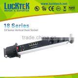 3 Ways French Vertical Pop-up Socket With 4*RJ45 ,4*USB thumbnail-1