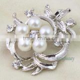 Fashion Cheap Pearl Wedding Bridal Bouquet Brooches J032788
