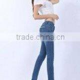 Women Sex Yarn Dyed Denim Ladies Tops Dress Designs for Young Girls
