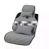 Sold Hollow Stripes Polyester Sandwich Mesh Fabric for Car Cushion thumbnail-2