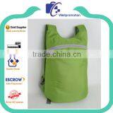 Soft Polyester Fold Waterproof Backpack thumbnail-3