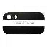 Wholesale Black & White Up and Down Back Glass Cover For IPhone 5s Replacement thumbnail-1