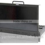 IPS Panel Rack Mount 17.3inch Broadcast hd Sdi Monitor With PAL/NTSC/SECAM Auto Detect and Select thumbnail-2