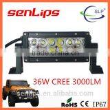 36W C-REE Led Light Bar for 4D Lens IP67 Offroad Led Light Bar for Truck Special Vehicle