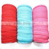 Hot Sell 3-4 Frilly Elastic Band, FOE Hair Elastic Ties , Lace Elastic Hair Bands for Baby thumbnail-1