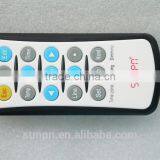 USA White 20inch LED Time and Temp Sign thumbnail-2