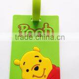 PVC Luggage Tags Manufacture Animation Printed Cute Bag Tags Wholesale thumbnail-2