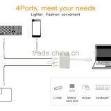 Type c to Usb Hub Adapter Charging Port USB 3.1 Type C HUB Male to Multiple 4 Type-A 3.0 Hub Adapter thumbnail-4