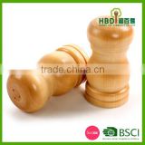 Hot new products for 2016 promotional rubber wood salt and pepper shaker
