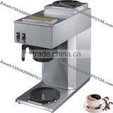 1.8L 10 Cup Stainless Steel Cafe Shop Home Restaurant Office American Style Coffee Machine