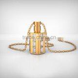 MUB Fashion Young People Like 2016 Top Sale Gold Silver Chain Necklace Perfume Bottle Pendant Necklace thumbnail-1