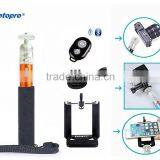 New CELLer Fotopro Portable Extendable Mini Monopod + Adjustable Phone Holder + Bluetooth Wireless Remote Shutter + Monopod Moun thumbnail-1
