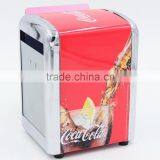 Customized Ice Cream Printing Metal Napkin Holder With Weighted Metal Napkin Holder thumbnail-3
