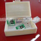 Plastic/wooden Microscope Prepared Slide Box for Biology Teaching Purpose