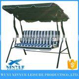 Three Seat Garden Swing Bench Balcony Swing Chair thumbnail-5