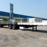 2 Axle Flatbed Interlink / Tandem Flatbed Semi Trailer for Sale thumbnail-2