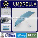 super light custom color 3 folding umbrella