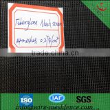Black color twist weave 85g/m2 14*14 meshes fiberglass insect screen