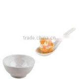 Melamine Round Bowl and Party Spoon