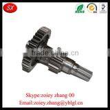 OEM & ODM Service Precision Zinc Plate Carbon Steel Gear Shaft thumbnail-1