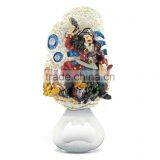 Pirate Resin Stone Finish Collection Including Picture/Photo Frame, Jewelry Box , Snow Globe, Magnet Bottle Opener and Shot Glas thumbnail-5