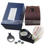 20X Jeweler Loupe Magnifier + LED & UV Light 21mm Lens Jewel Identifier Tool thumbnail-2