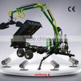 Timber Trailer With Crane thumbnail-3