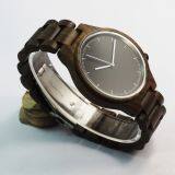 2017 Pure Wooden Quartz Relojes Men Watches for Sell thumbnail-3