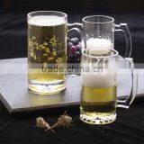 Clear Glass Beer Cup With Handle Glass Tea Cup From Shandong thumbnail-5