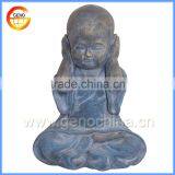 Small Buddha Statue Monk Statue for Outdoor Decor thumbnail-1