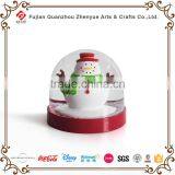 2016 Personalized Plastic Snowman Water Snow Globe thumbnail-1