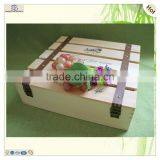 Light Four Bottles Wine Beer Gift Packing Wood Box thumbnail-6