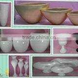 Fiberglass, FRP / GRP Planter, Flower Pot, Vintage Finish thumbnail-1