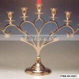 Menorah, Judaica,candle Holders,decorative Candle Holder,brass Candle Holder,candles Holders, Menorah Candle Holder thumbnail-1