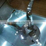 Rectangle Used Glass Dining Table Designed for Living Room / Stainless Steel Dining Table AH6120L thumbnail-4