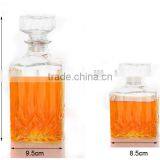 Square Vodka 1000ml Glass Jar With Glass Stopper thumbnail-1