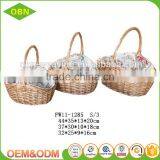 China Wholesale Custom the Portable Outdoor Food Gift Wicker Material Native Gift Baskets thumbnail-1