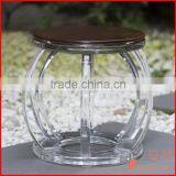 Acrylic Wooden Chair_antique Style Chair thumbnail-2