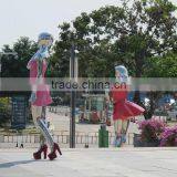 Stainless Steel Life Size Custom Made Souvenir Person Statue Decorations thumbnail-3