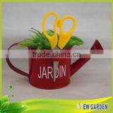 Flexible High Quality Decoration Metal Handbag Shaped Flower Pot thumbnail-4