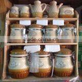 Multifunctional 12pcs Ceramic Jar With Stand And Clip thumbnail-1