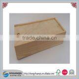 Cheap Pine Wooden Wine Box thumbnail-1