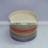 Chaozhou Hand Painted Flower Design Greece Style Pie Dish thumbnail-1