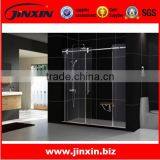304 Stainless Steel Automatic Glass Sliding Door For Bathrooms thumbnail-1