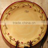 ceramic hand painting plate