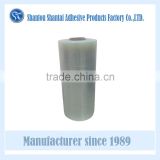 Stretch wrapping pe film for manual dispensers