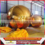 High Quality Large Inflatable Mirror Ball Silver Mirror Balloon for Wedding Stage Christmas Decoration