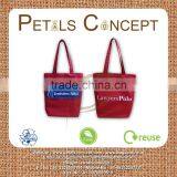 Customize High Quality Reusable Cotton Canvas Grocery Bag With Self Handle thumbnail-1