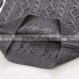 New Arrival Pure Color Cable Crew Neck Knit Sweater , Pullover Sweater thumbnail-5